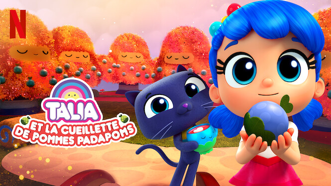 Talia et la cueillette de Pommes Padapoms