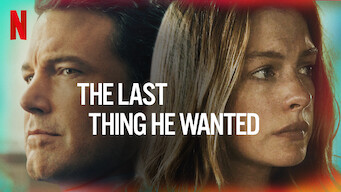The Last Thing He Wanted (2020)
